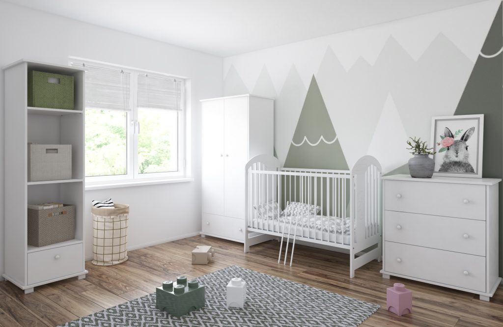 Łóżeczko dla najmłodszych Little Tymek 60x120
