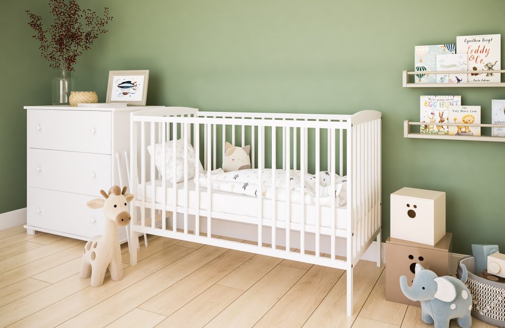 Łóżeczko dla najmłodszych Little Drzemek 60x120 - obrazek 3