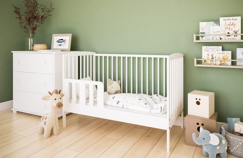 Łóżeczko dla najmłodszych Little Drzemek 60x120 - obrazek 5