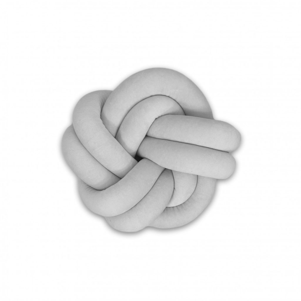 Poduszka welurowa Knot pillow Mini