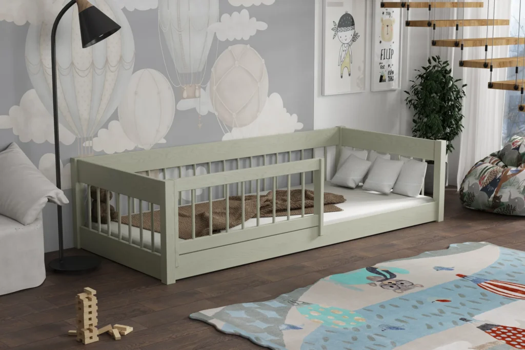 Łóżko podłogowe Montessori Little Moonlo, zdjęcie 3